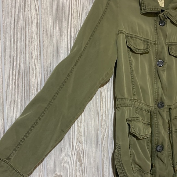 Thread & Supply - Ayla Women's Anorak Utility Jacket Olive Medium - Picture 5 of 10